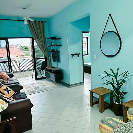 MongaguáAp Beira-Mar Com Wi-Fi E Garagem公寓 外观 照片