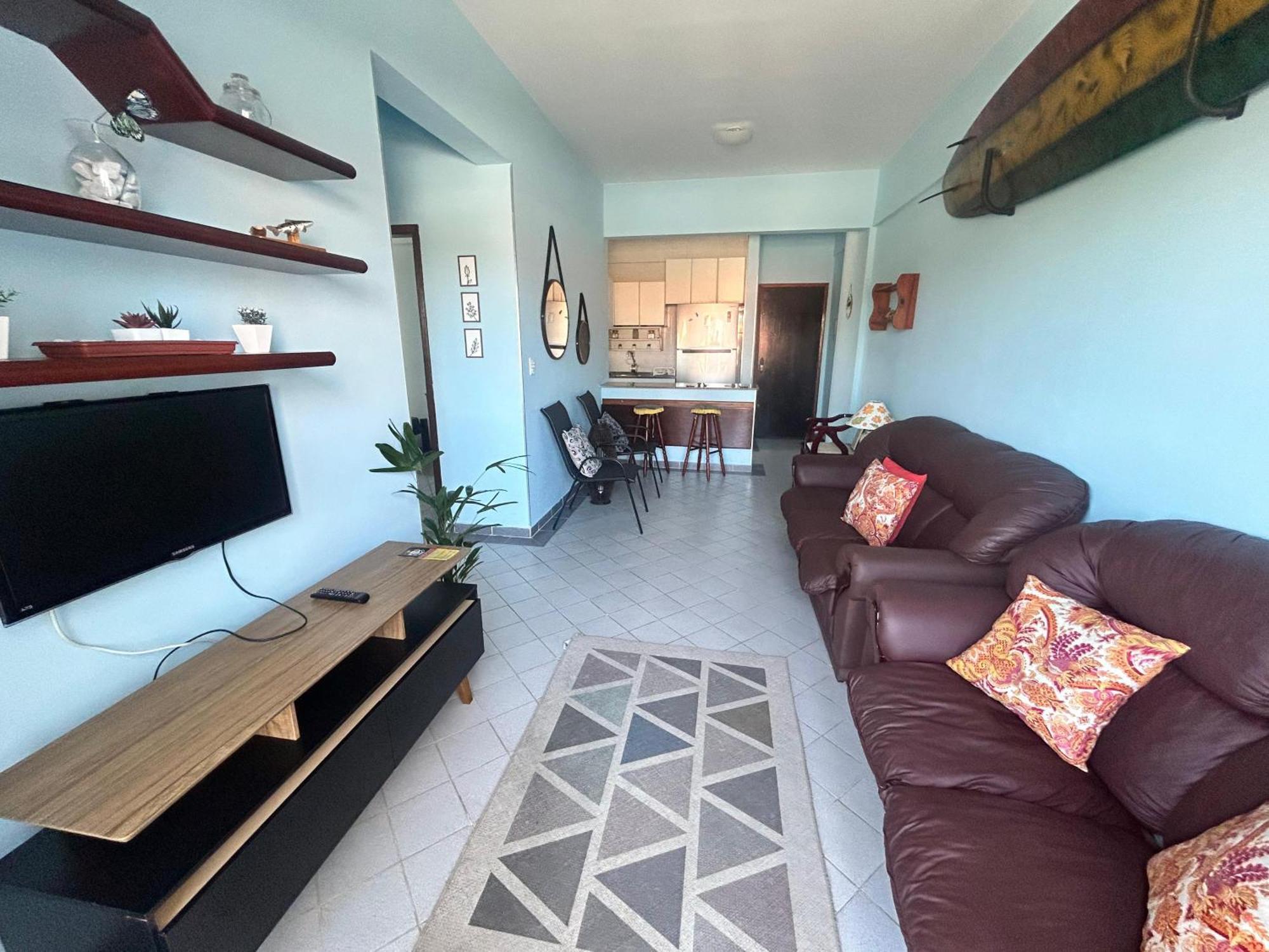 MongaguáAp Beira-Mar Com Wi-Fi E Garagem公寓 客房 照片